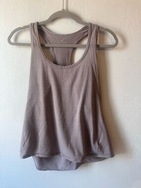 Women's Ribbed Tank Bralette — Taupe